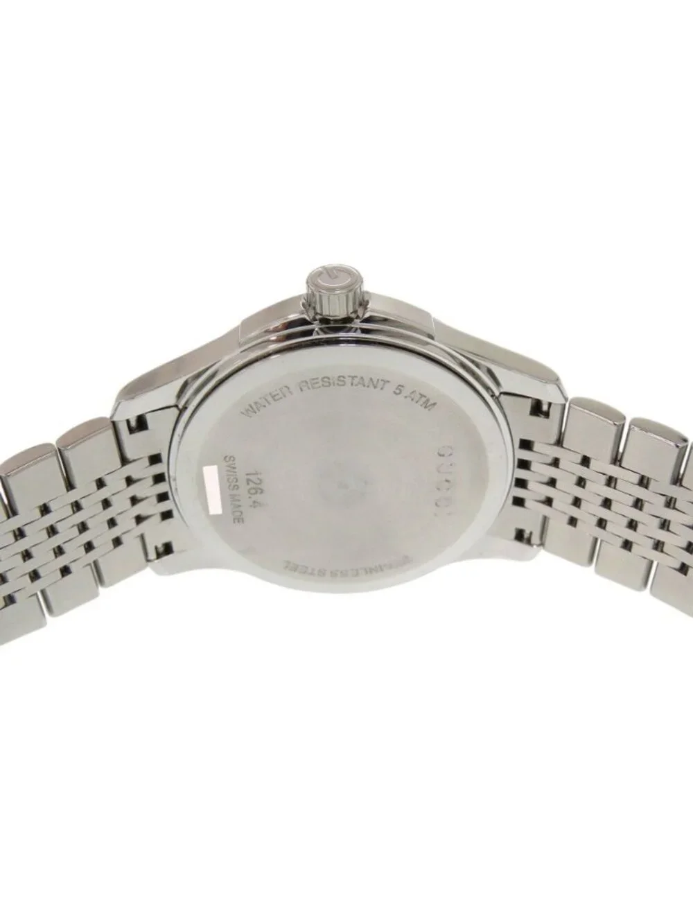 Gucci Timeless 126.4 SS Brown Quartz Watch